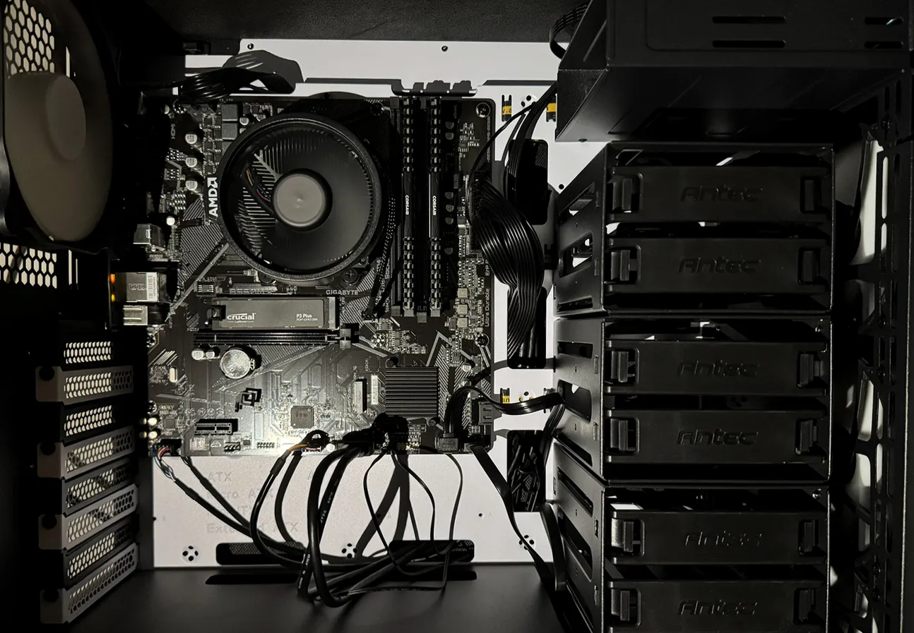 Setting up my first home server